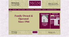 Desktop Screenshot of mgmre.com